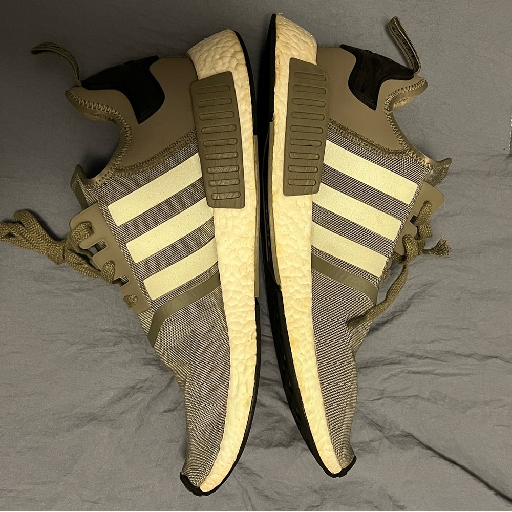 Adidas NMD R1 Olive 🫒 Mens US size 13 good used condition